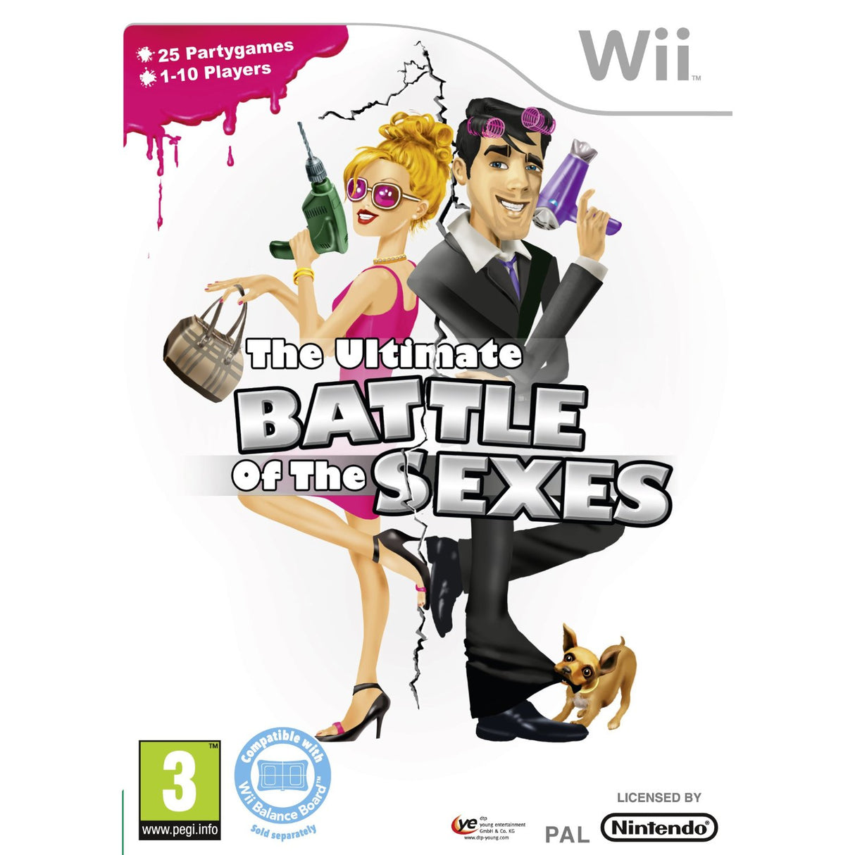 ULTIMATE BATTLE OF SEXES   Nintendo Wii Video Game