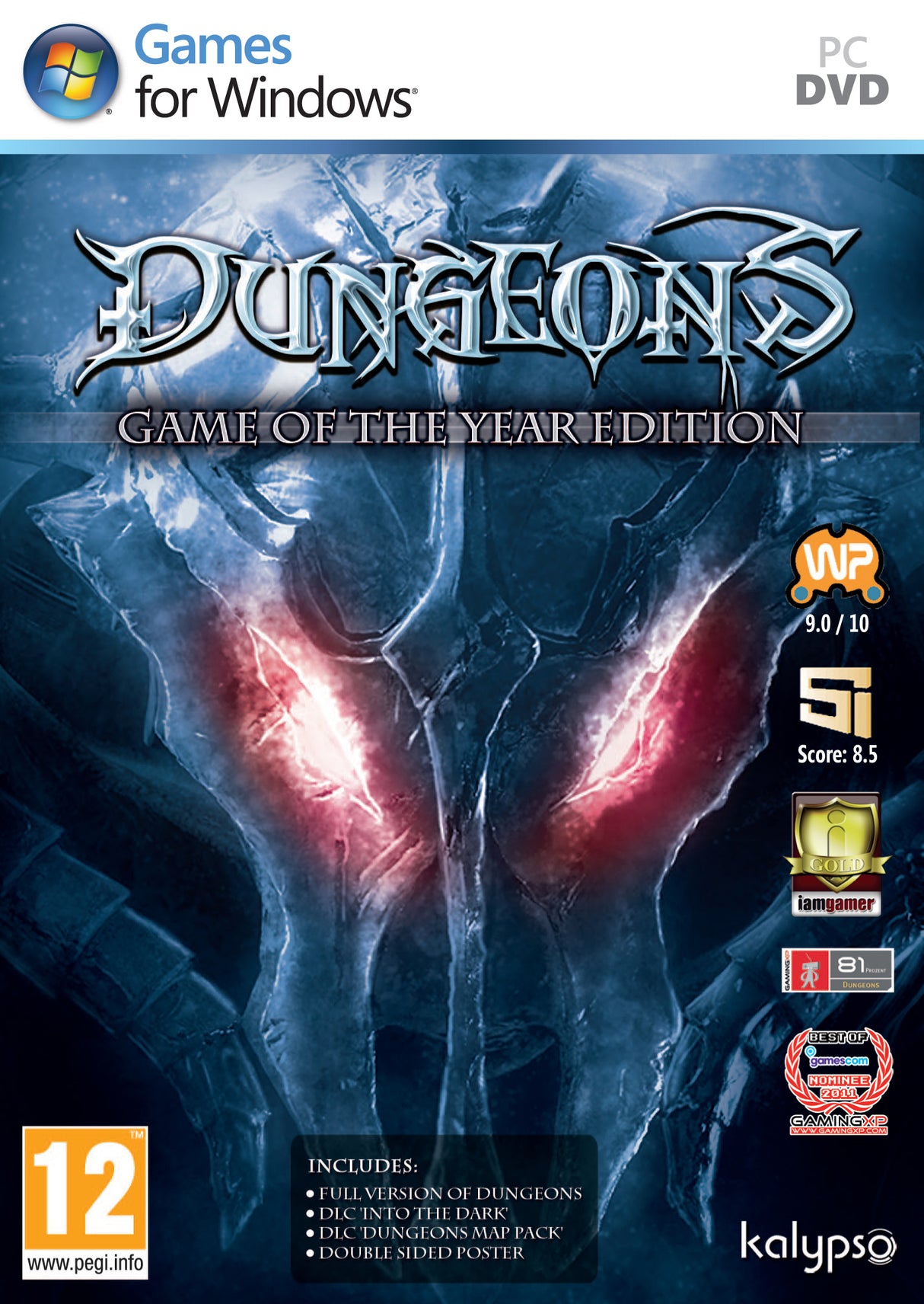 DUNGEONS GAME OF THE YEAR   PC Video Game
