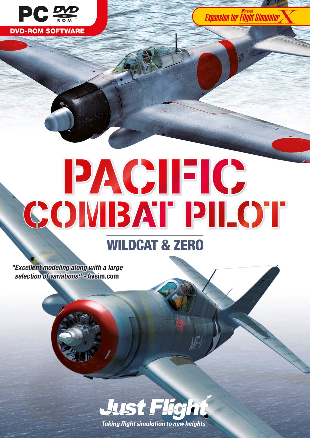 PACIFIC COMBAT PILOT FOR FSX   PC Video Game