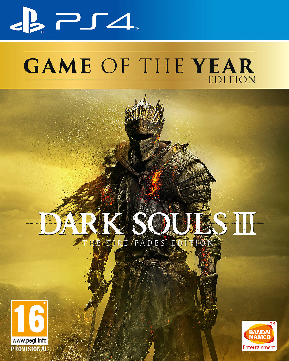 DARK SOULS 3 FIRE FADES GOTY   Playstation 4 Video Game