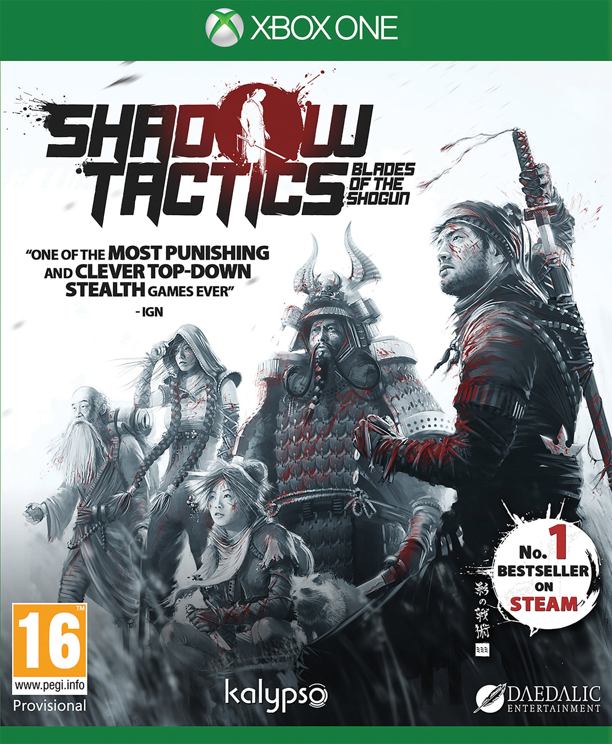 SHADOW TACTICS BLADES OF SHOGU Xbox One Video Game