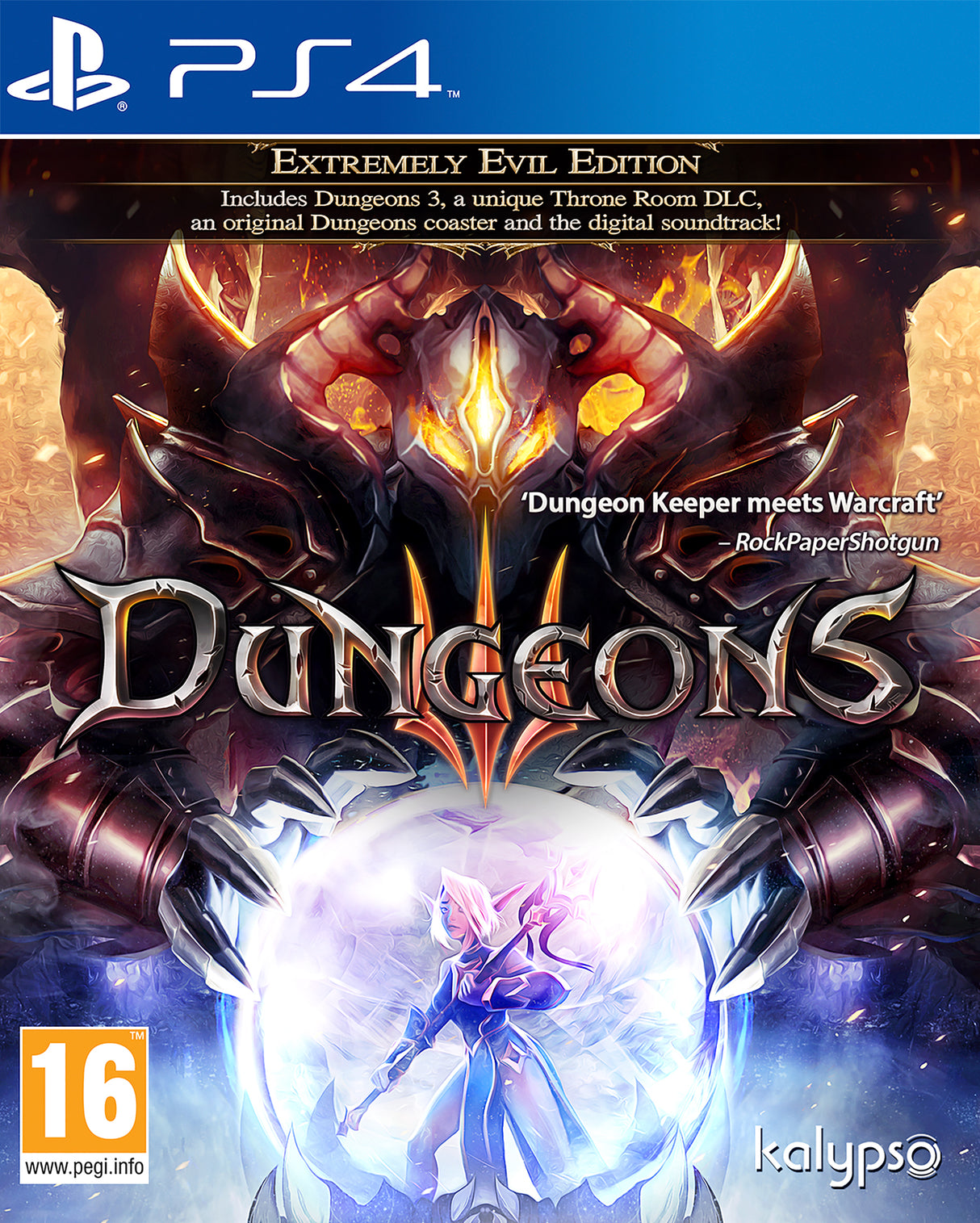 DUNGEONS III   Playstation 4 Video Game