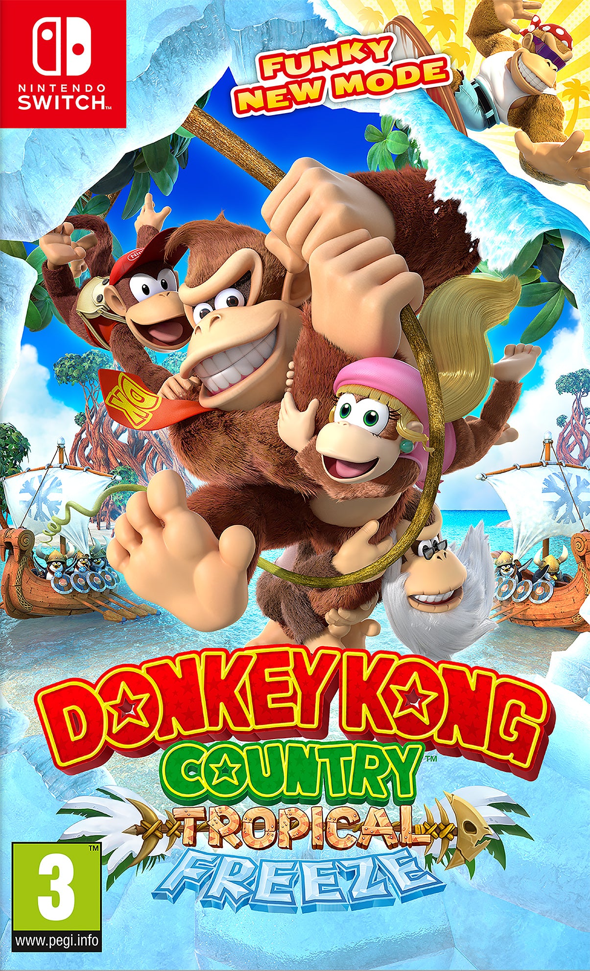 DONKEY KONG COUNTRY TROP FREEZ Nintendo Switch Video Game