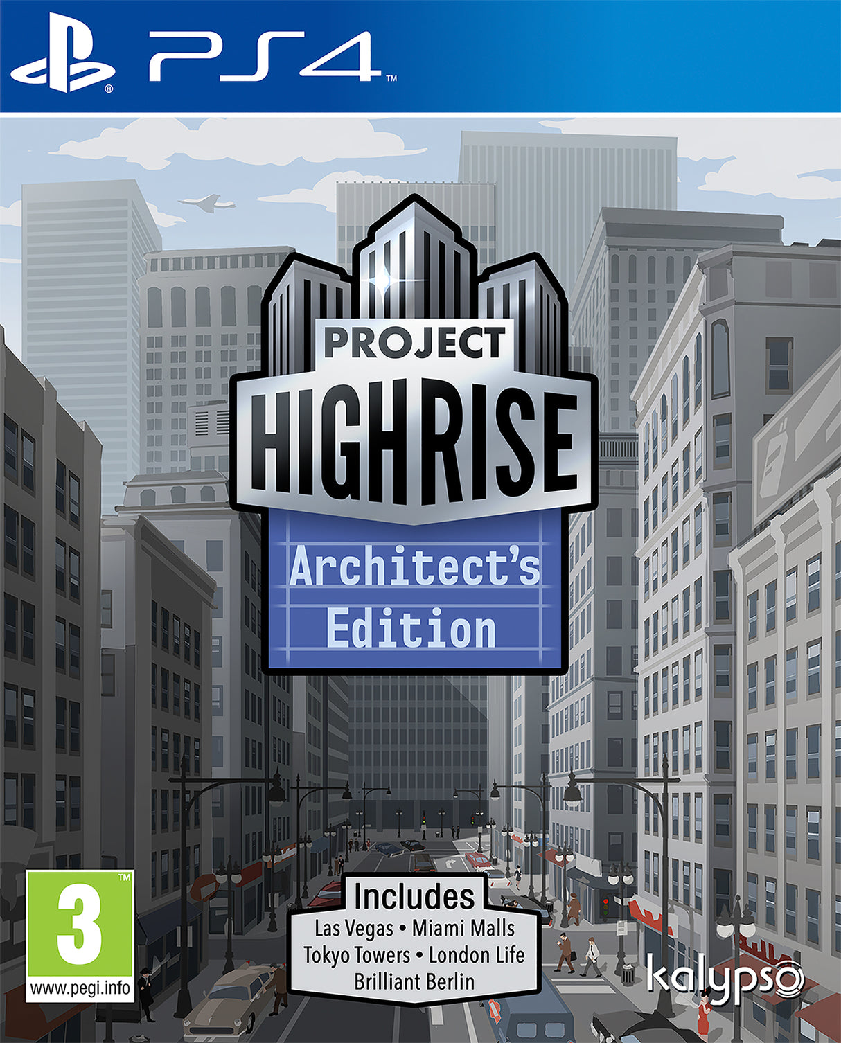 PROJECT HIGHRISE AE   Playstation 4 Video Game