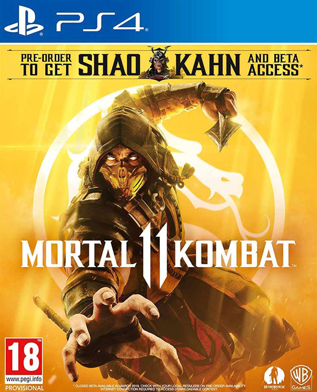 MORTAL KOMBAT 11 Playstation 4 Video Game