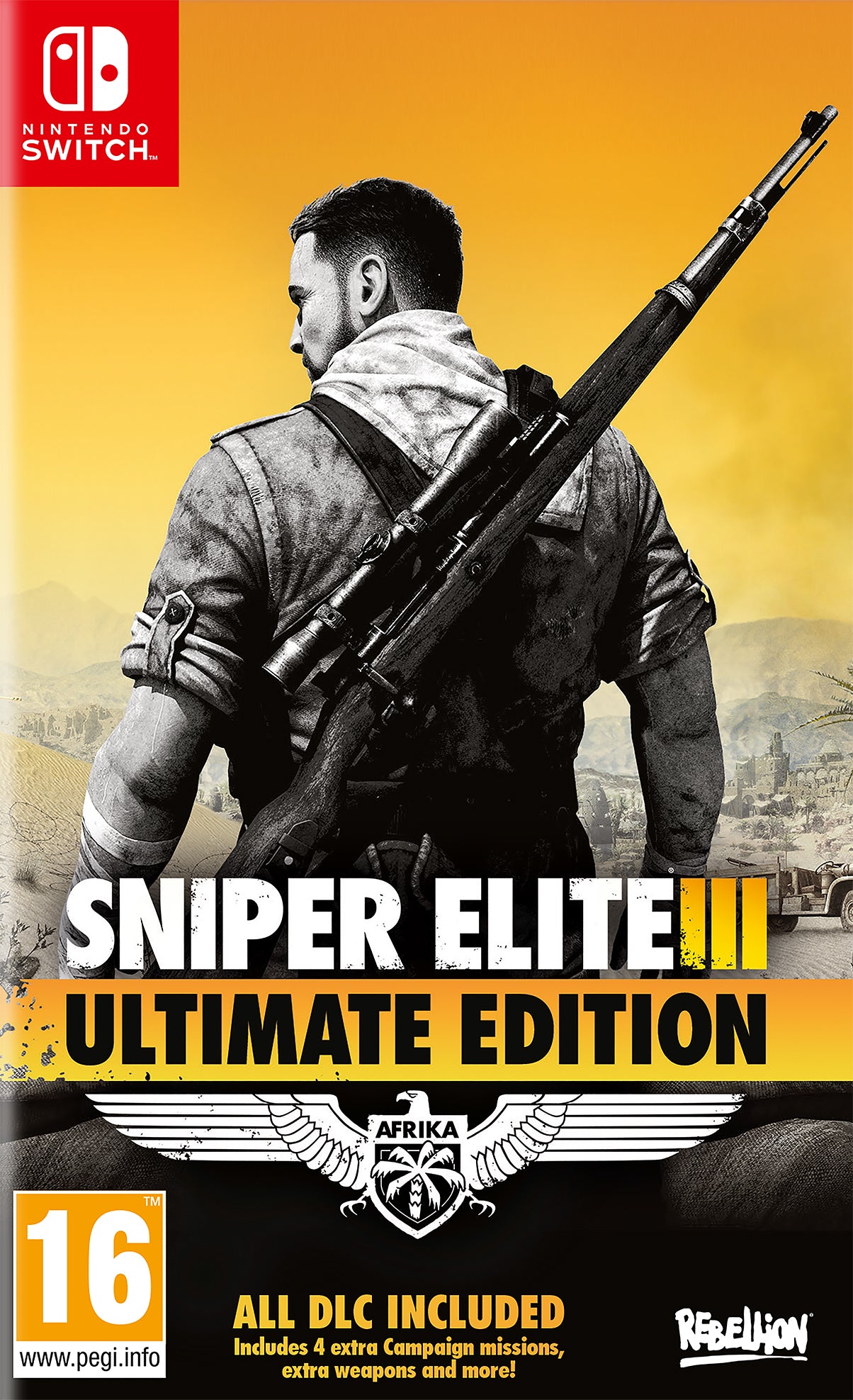 SNIPER ELITE 3 ULTIMATE EDT   Nintendo Switch Video Game