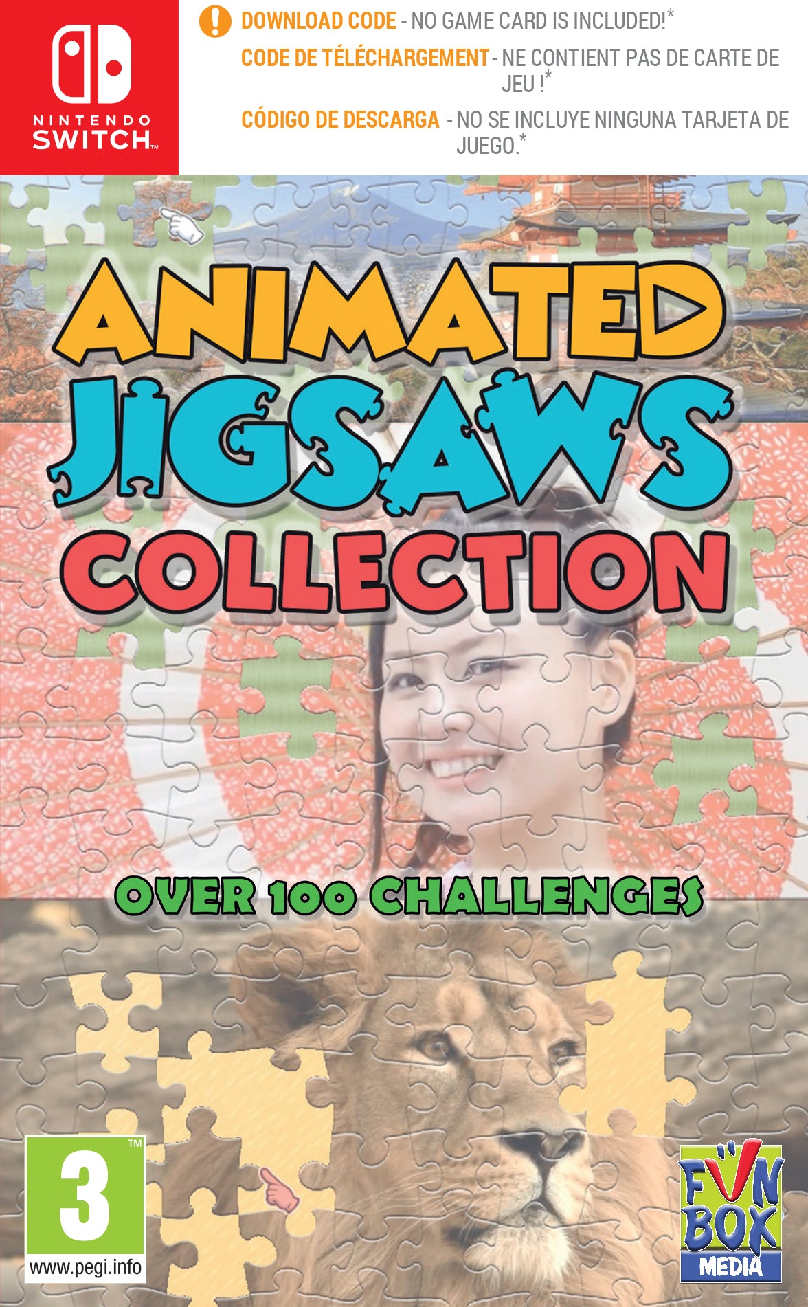ANIMATED JIGSAW COLLECTION   Nintendo Switch Video Game
