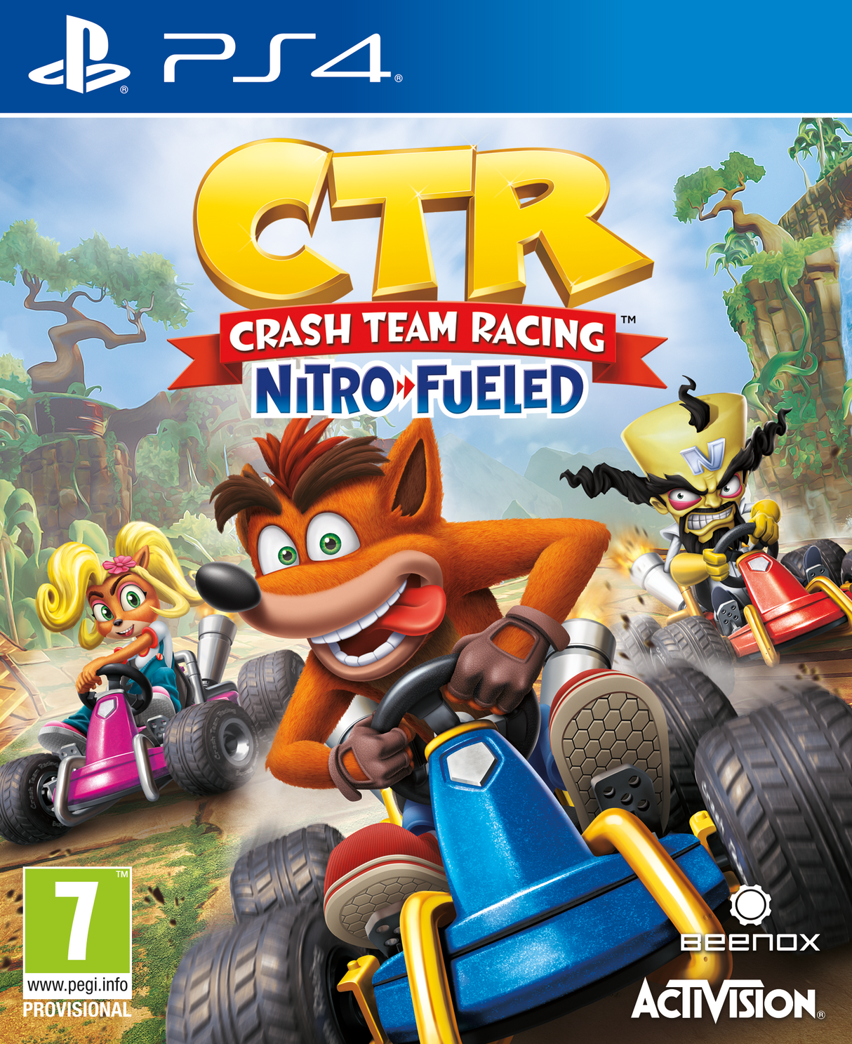 CRASH TEAM RACING NITRO FUELED Playstation 4 Video Game