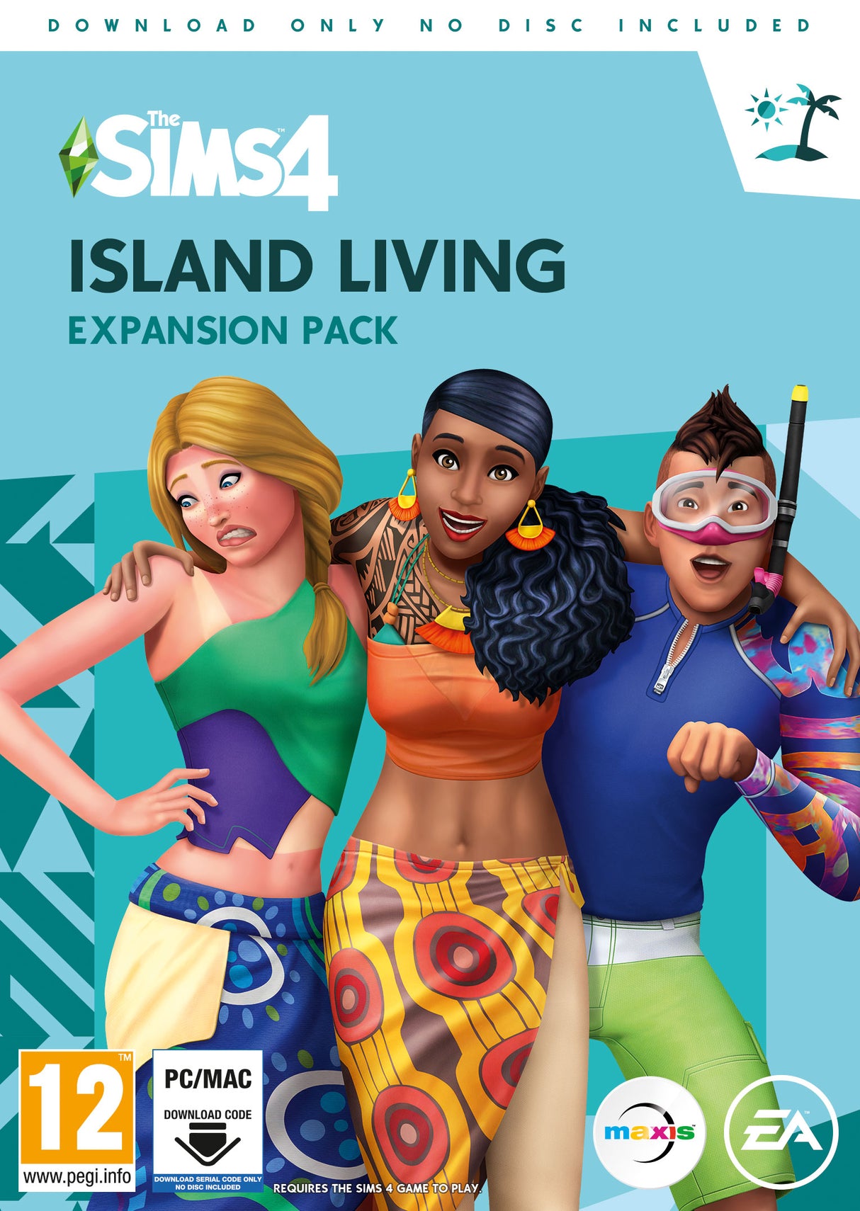THE SIMS 4 ISLAND LIVING IBM/PC Video Game