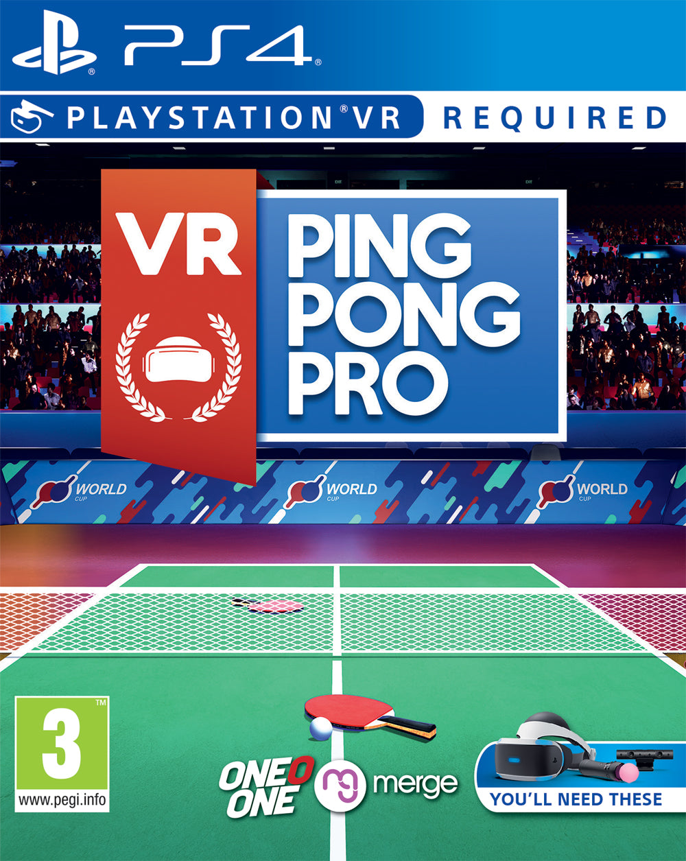 VR PING PONG PRO   Playstation 4 Video Game