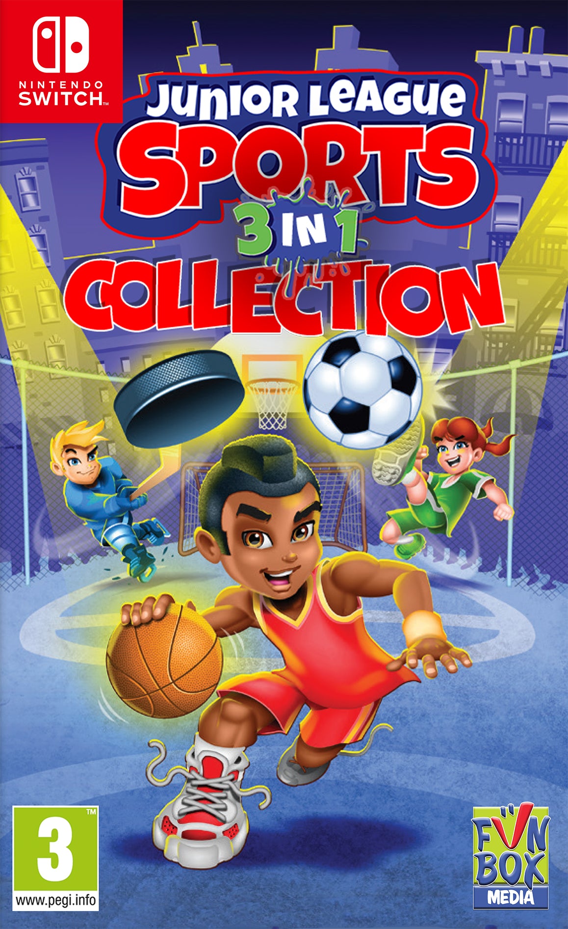 JUNIOR LEAGUE SPORTS 3 IN 1   Nintendo Switch Video Game
