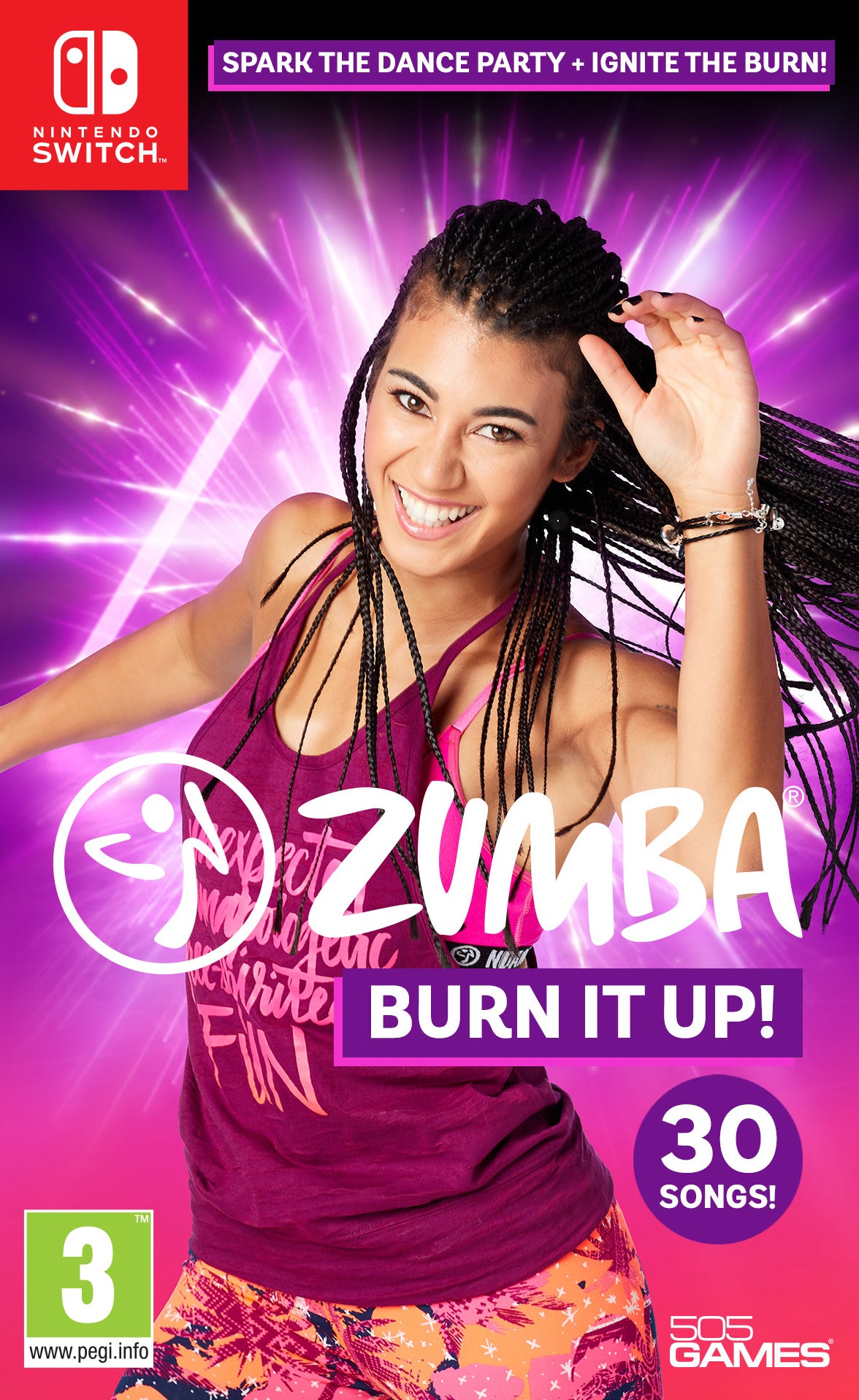 ZUMBA BURN IT UP   Nintendo Switch Video Game
