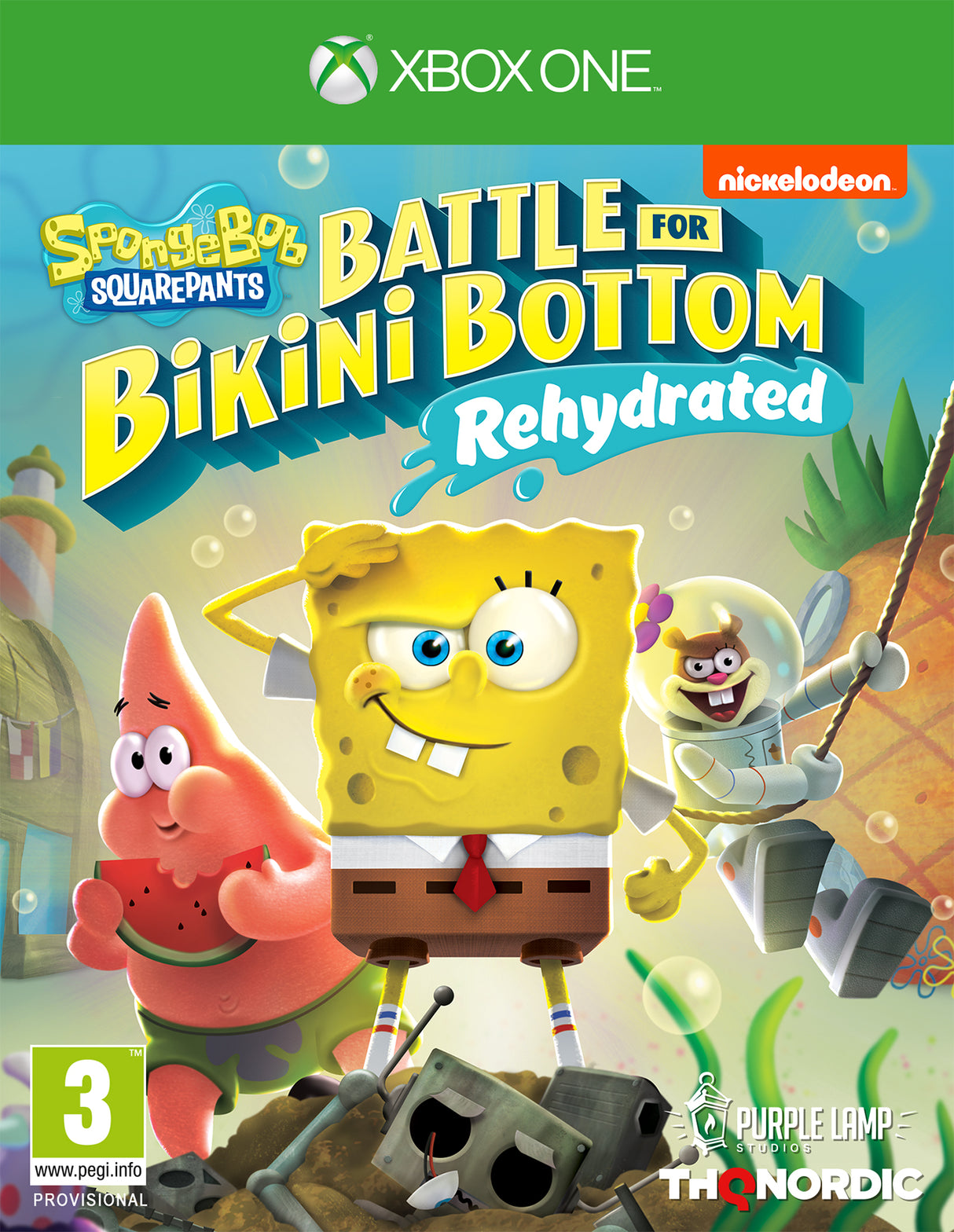 SPONGEBOB SQUAREPANTS BFBB   Microsoft Xbox One Video Game