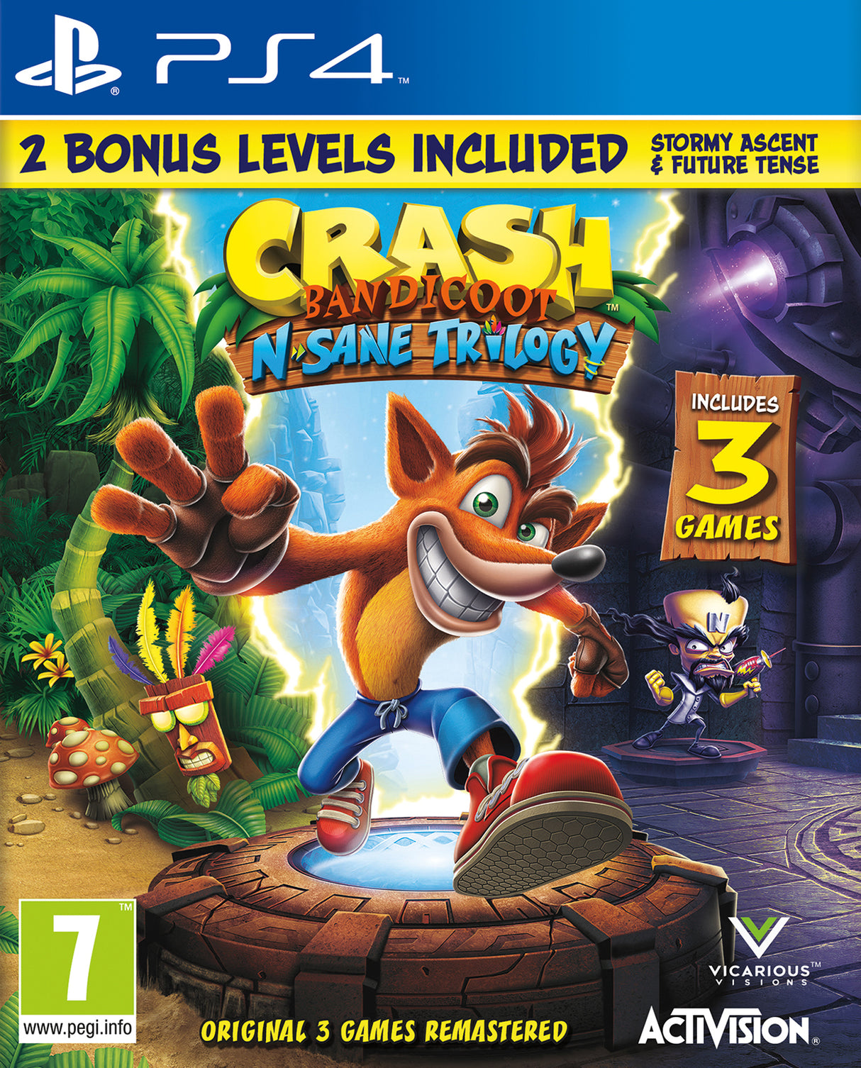 CRASH BANDICOOT 2.0  Playstation 4 Video Game