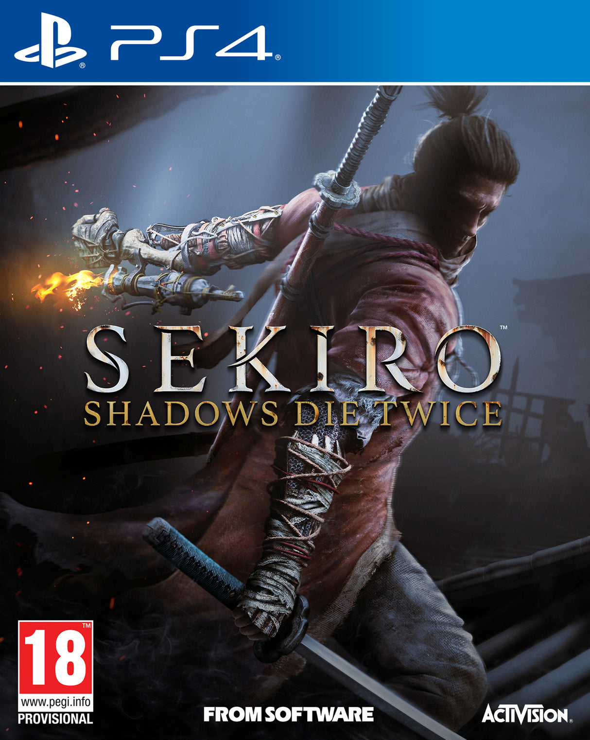 SEKIRO SHADOWS DIE TWICE   Playstation 4 Video Game