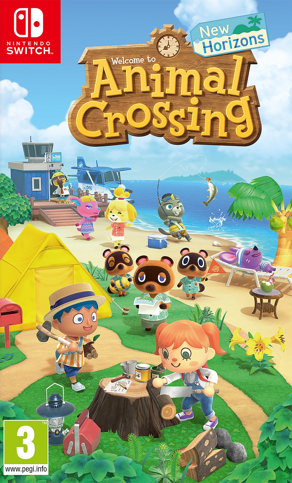 ANIMAL CROSSING NEW HORIZONS   Nintendo Switch Video Game