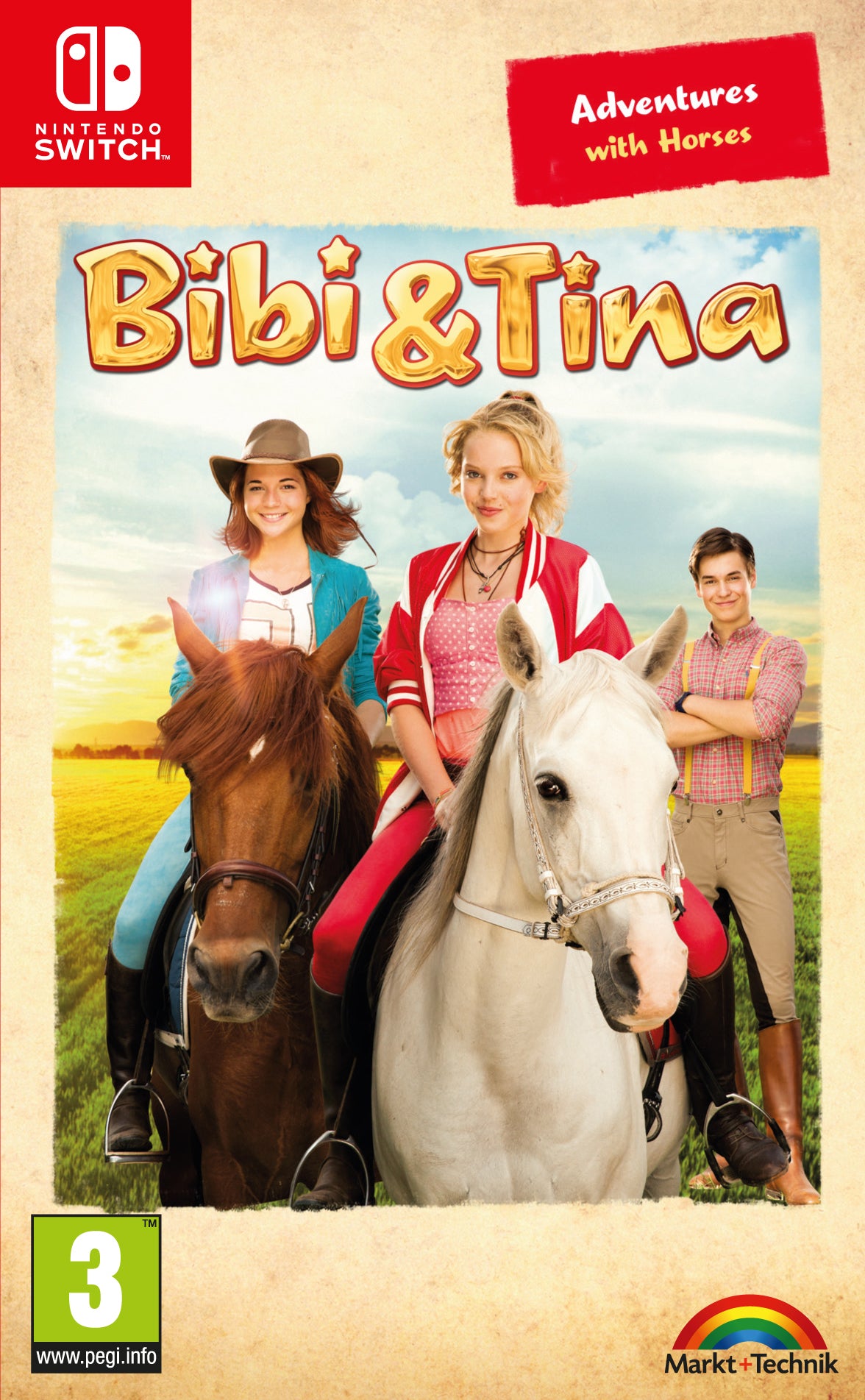 BIBI & TINA ADVEN WITH HORSE   Nintendo Switch Video Game