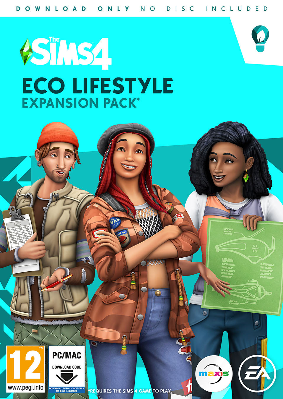 THE SIMS 4 (EP9) ECO LIFESTYLE PC/MAC COMBINED Video Game
