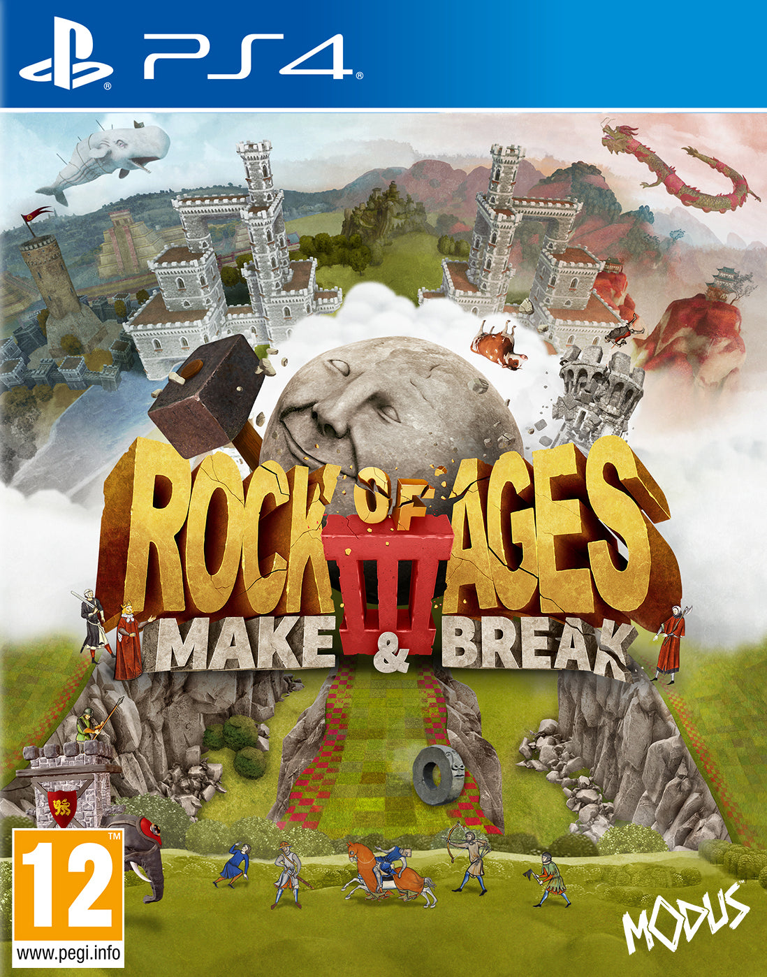 ROCK OF AGES 3 MAKE & BREAK  Playstation 4 Video Game