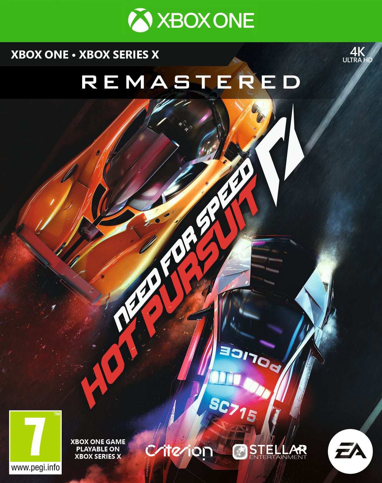NFS HOT PURSUIT REMASTERED   Microsoft Xbox One Video Game
