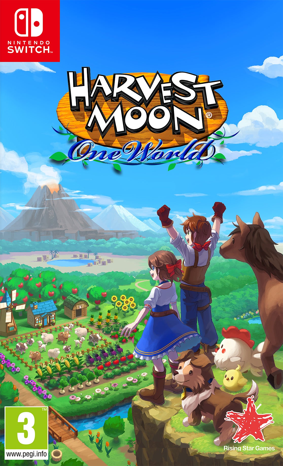 HARVEST MOON ONE WORLD   Nintendo Switch Video Game