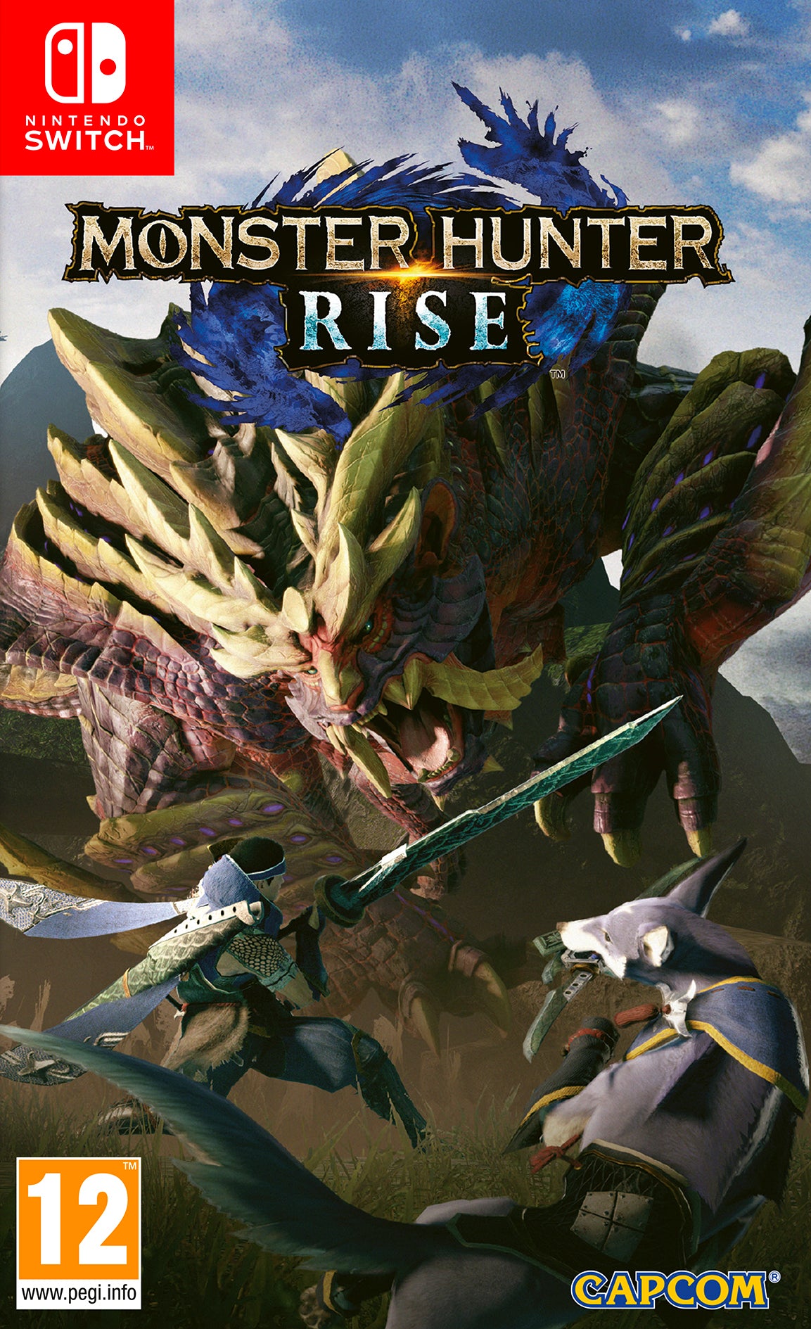 MONSTER HUNTER RISE   Nintendo Switch Video Game