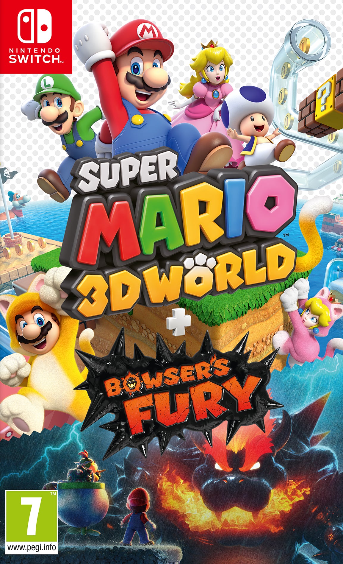 SUPER MARIO 3D WORLD & BOWSER  Nintendo Switch Video Game