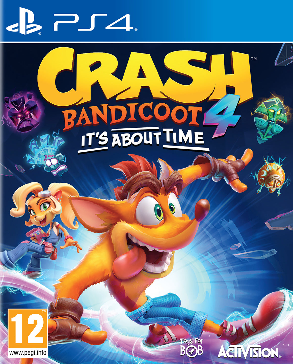 CRASH BANDICOOT ITS ABOUT TIME Playstation 4 Video Game