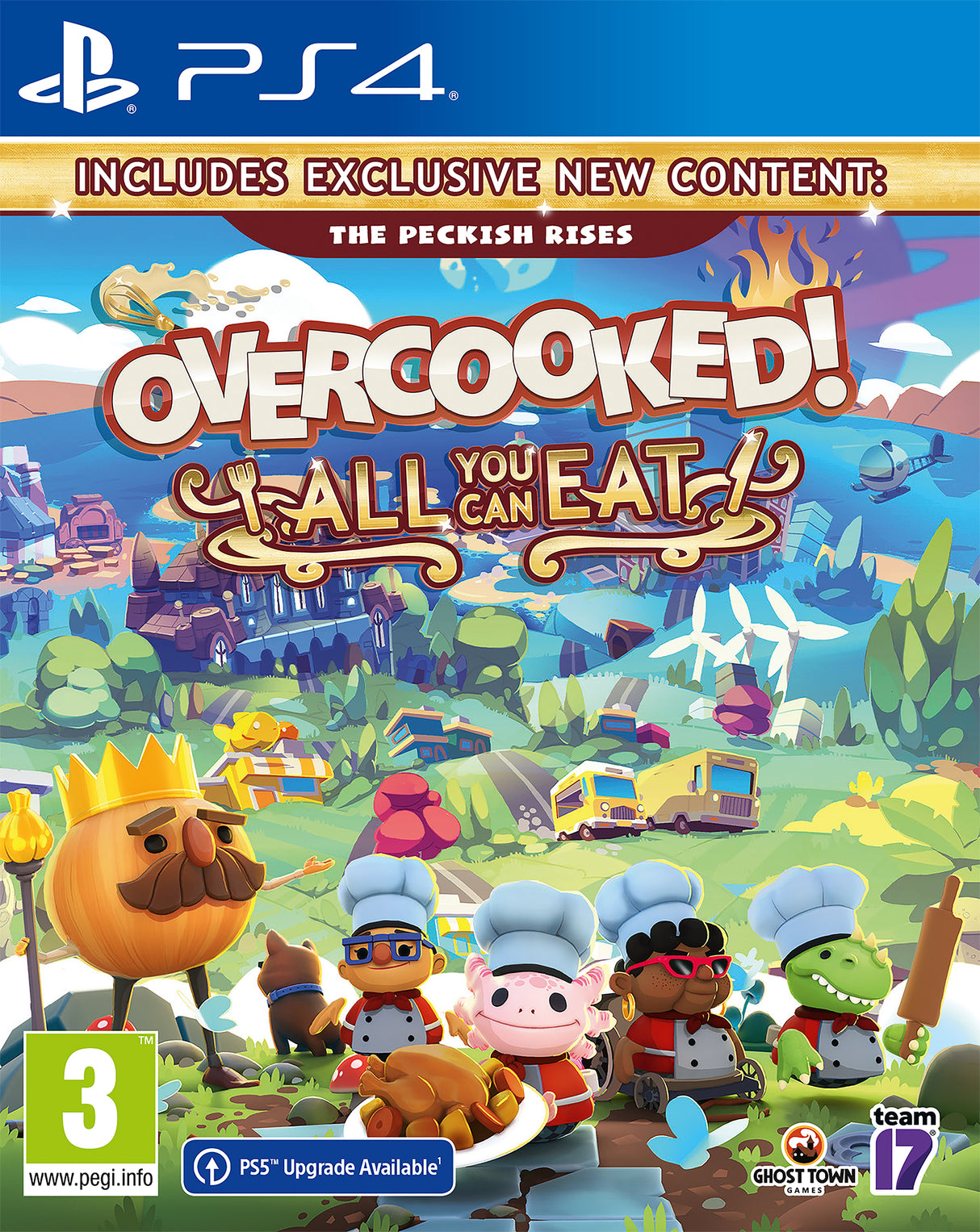 OVERCOOKED ALL YOU CAN EAT Playstation 4 Video Game
