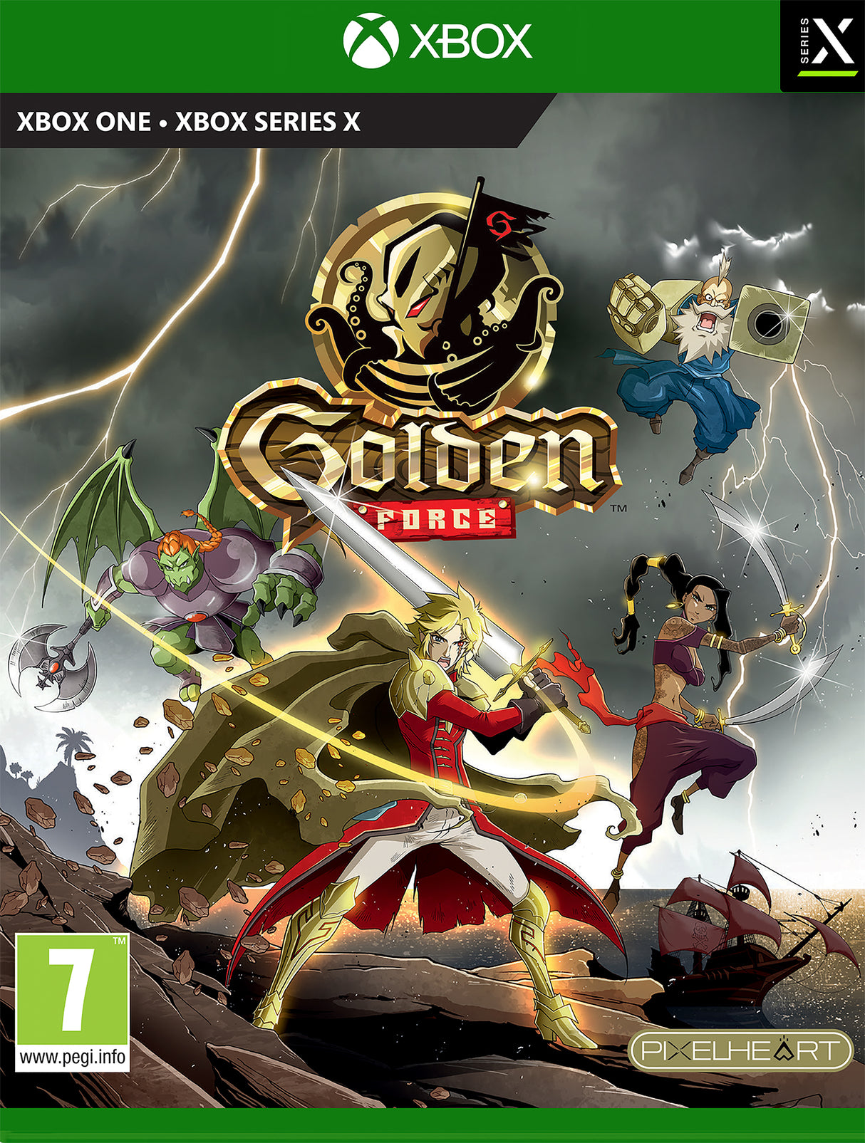 GOLDEN FORCE   Xbox One Video Game