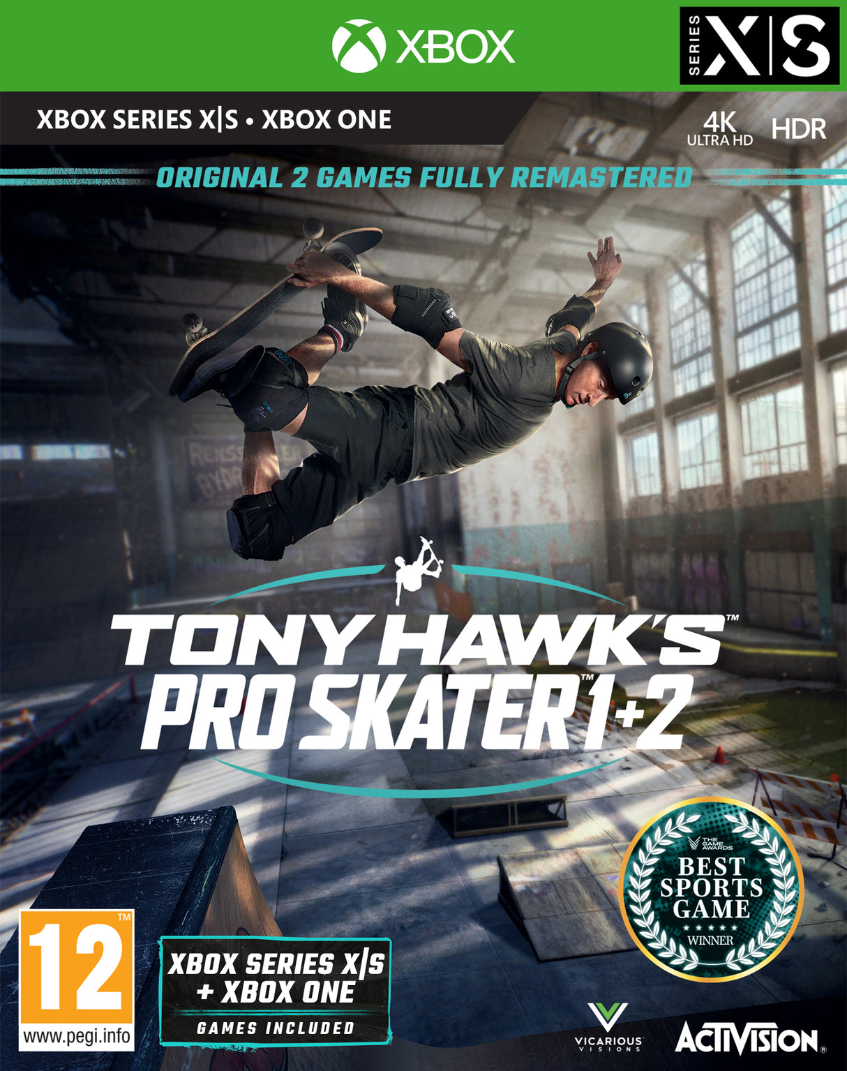 TONY HAWKS PRO SKATER 1&2  Microsoft Xbox SX Video Game