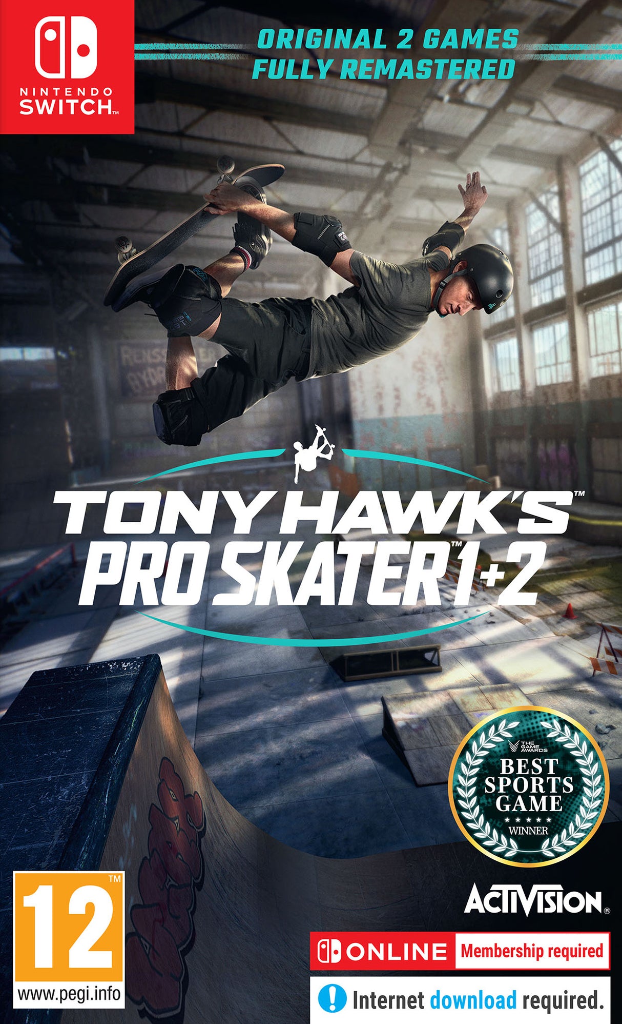 TONY HAWK PRO SKATER 1&2   Nintendo Switch Video Game