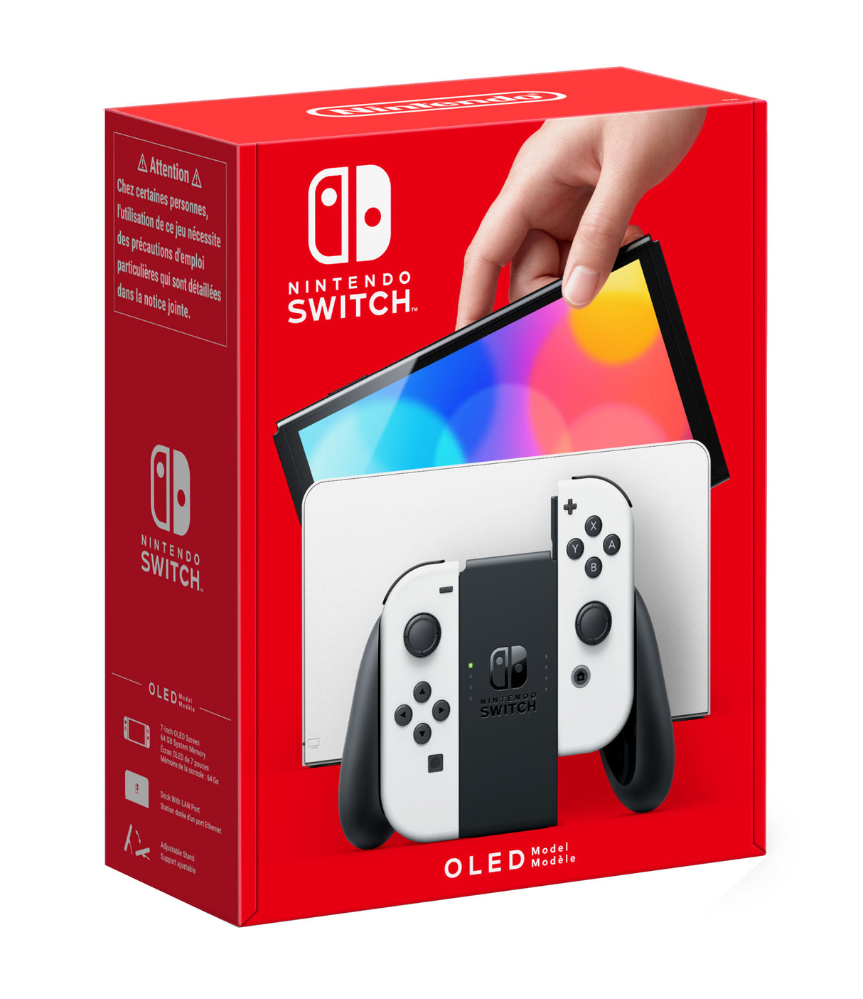 SWITCH HW OLED WHITE   Nintendo Switch Handled Console