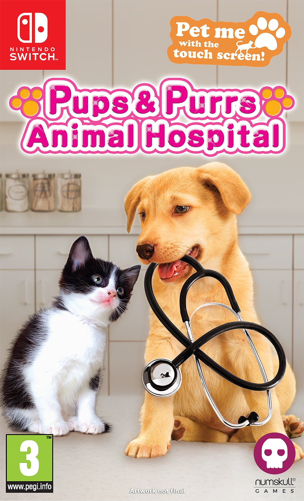PUPS & PURRS ANIMAL HOSPITAL   Nintendo Switch Video Game