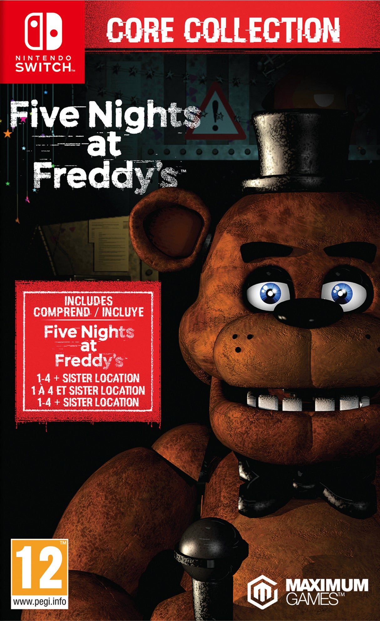 FIVE NIGHTS AT FREDDYS CORE  Nintendo Switch Video Game