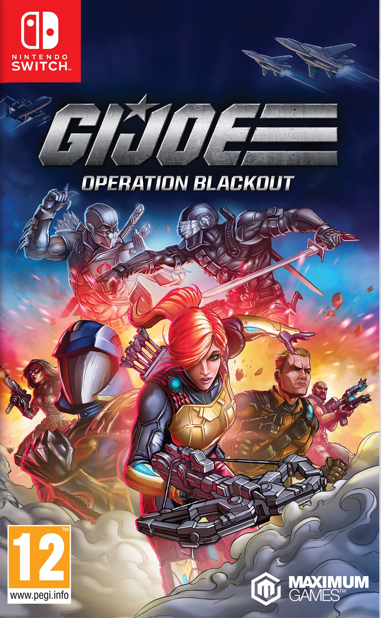 GI JOE OPERATION BLACKOUT  Nintendo Switch Video Game