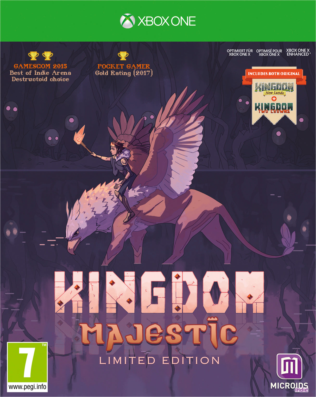 KINGDOM MAJESTIC   Microsoft Xbox One Video Game