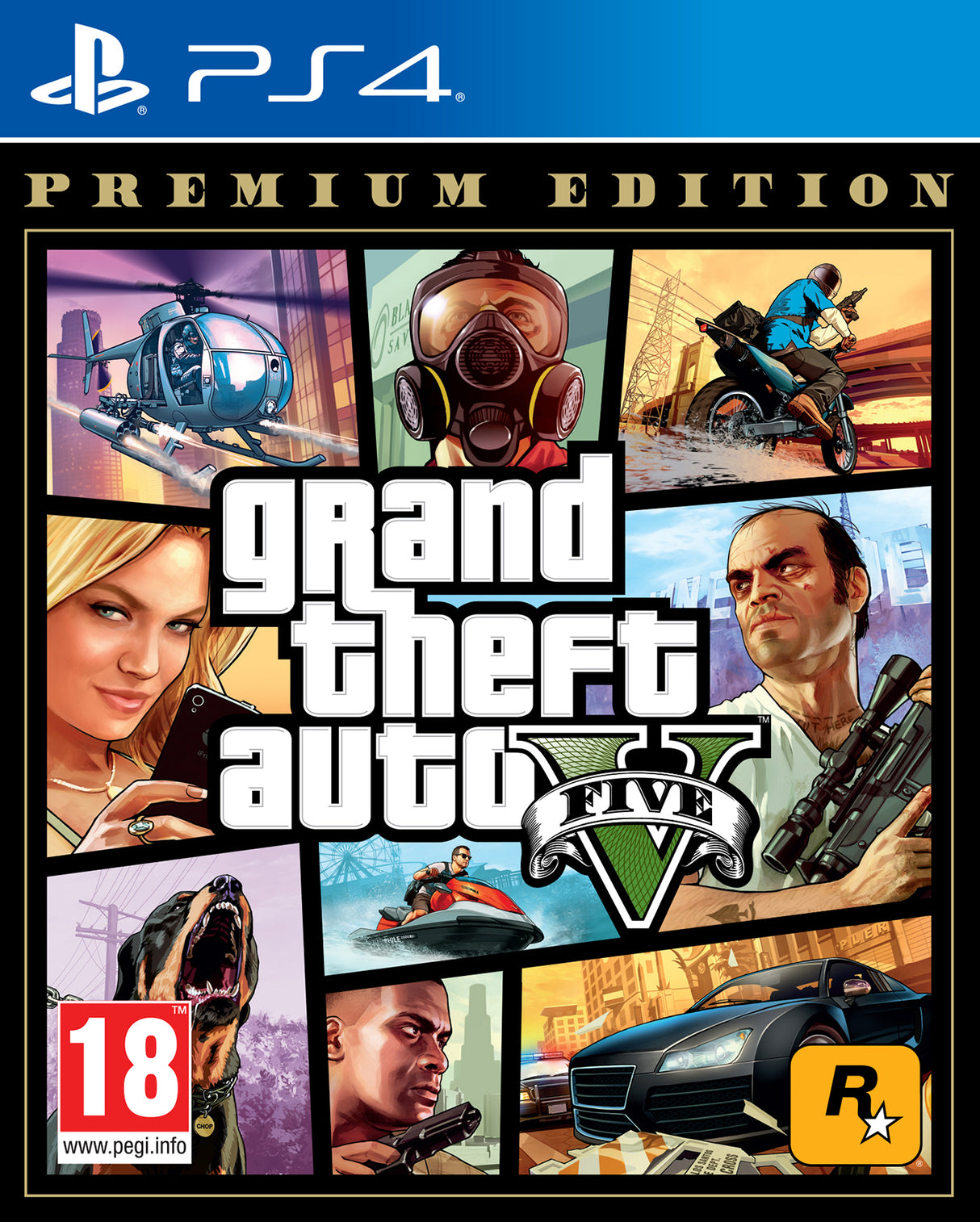 GRAND THEFT AUTO V CESP Playstation 4 Video Game