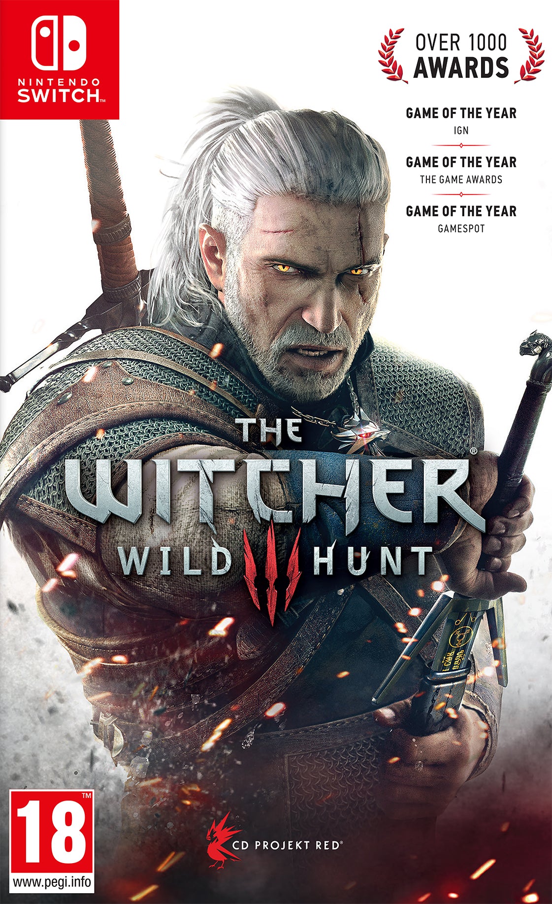 WITCHER 3 WILD HUNT BASEGAME   Nintendo Switch Video Game