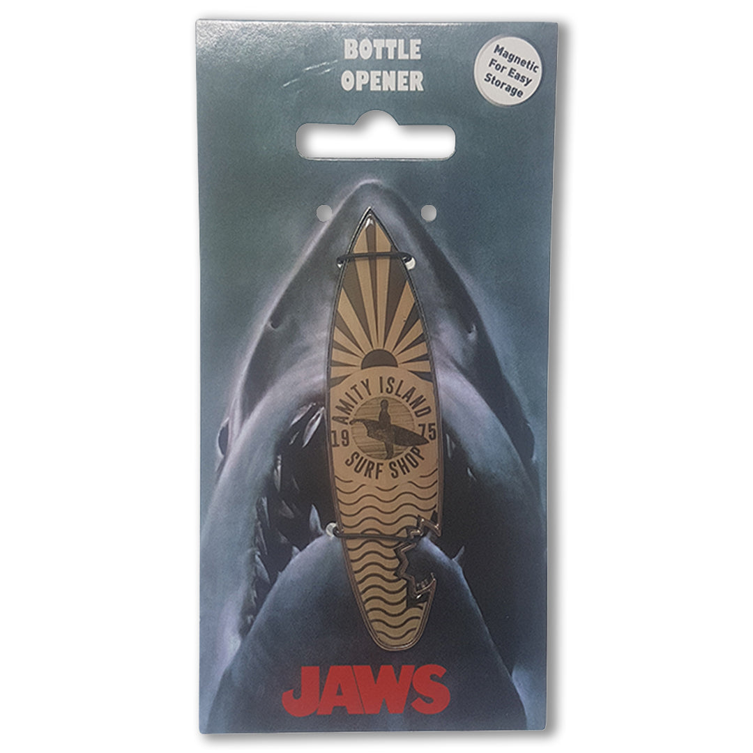 BO JAWS SURFBOARD  Bottle Opener