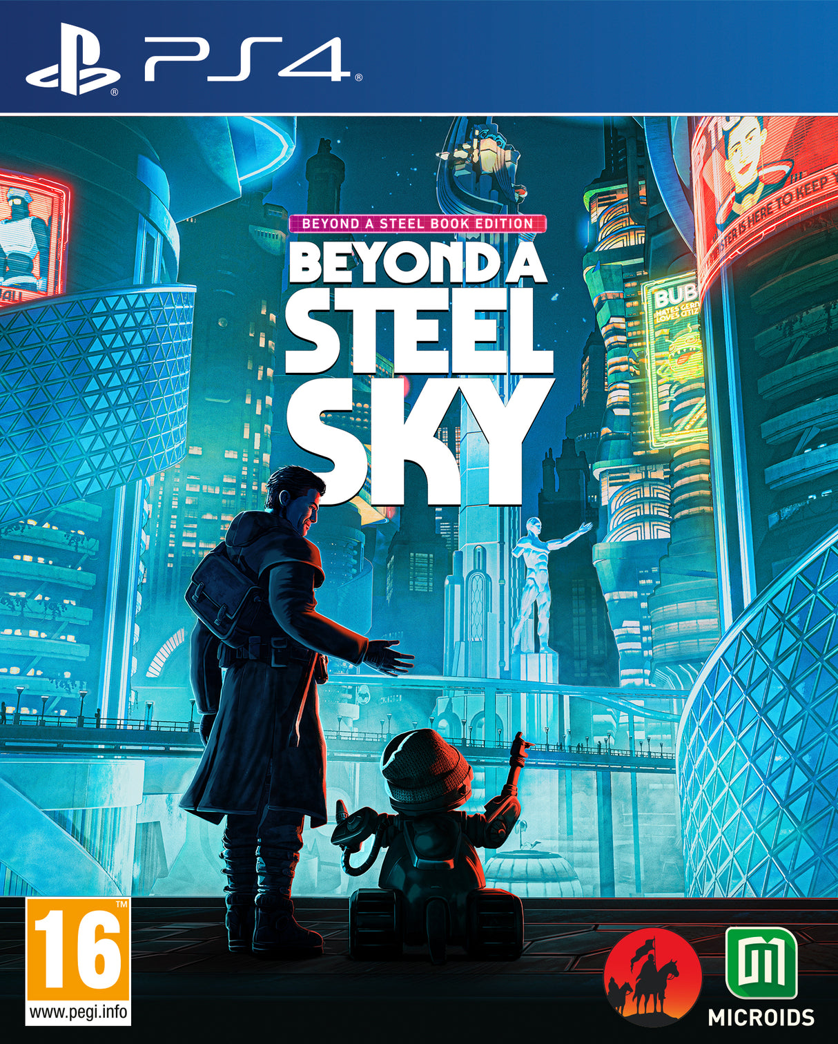 BEYOND A STEEL SKY STEELBOOK E Playstation 4 Video Game