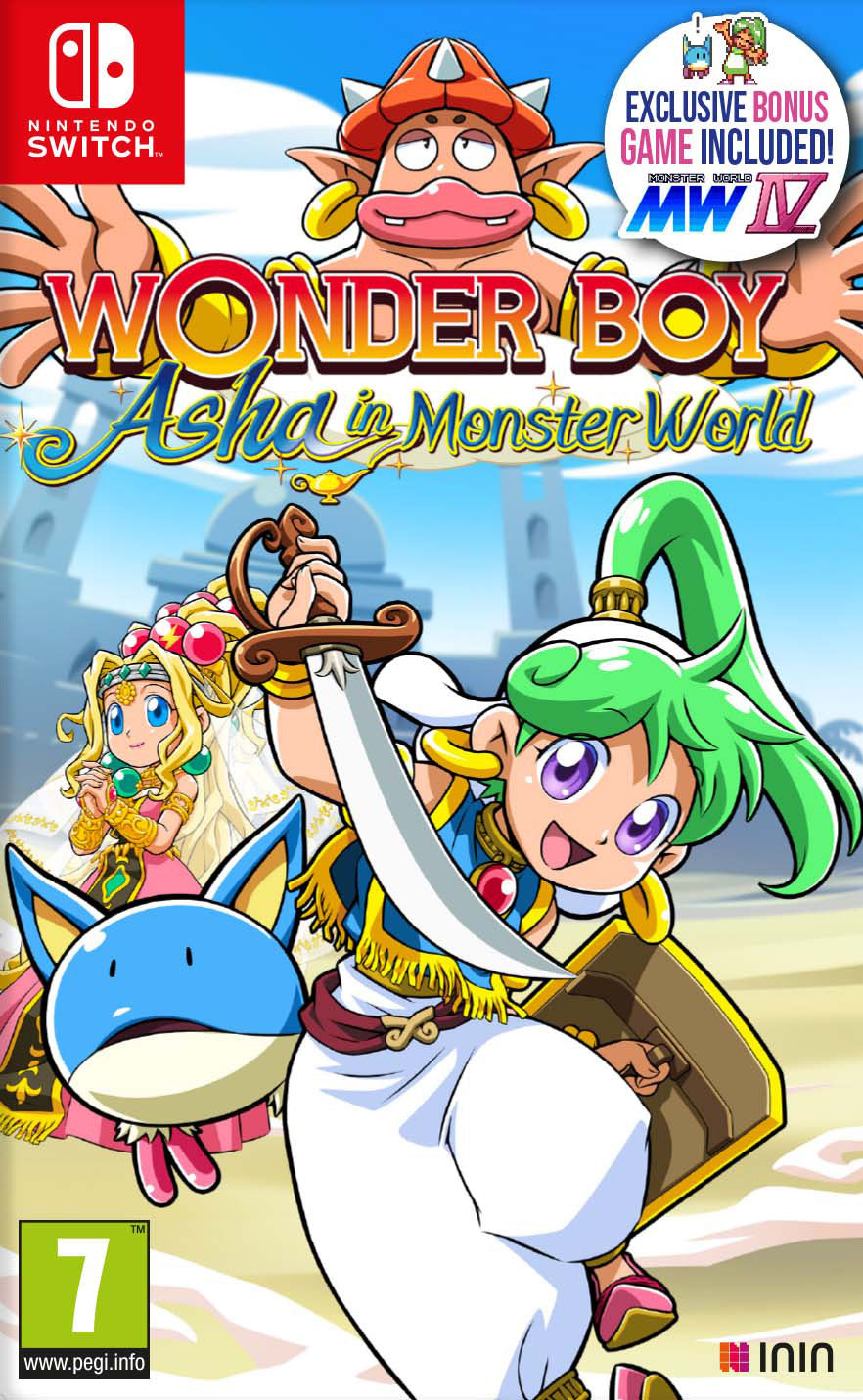 WONDER BOY ASHA IN MONSTER WLD Nintendo Switch Video Game