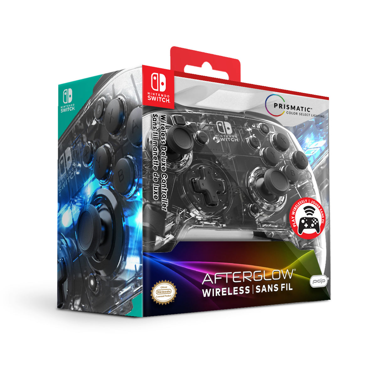 WIRELESS PRISMATIC CNTRL   Nintendo Officially Licensed Wireless Controller