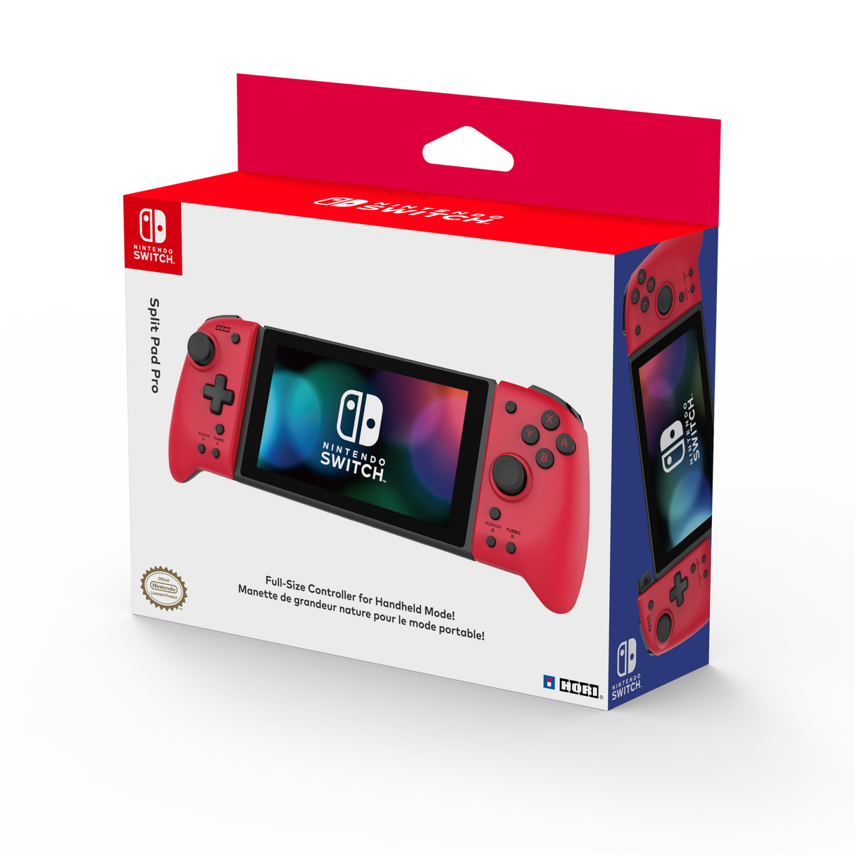 RED SPLIT PAD PRO  Nintendo Officially Licensed Switch Split Pad Controller