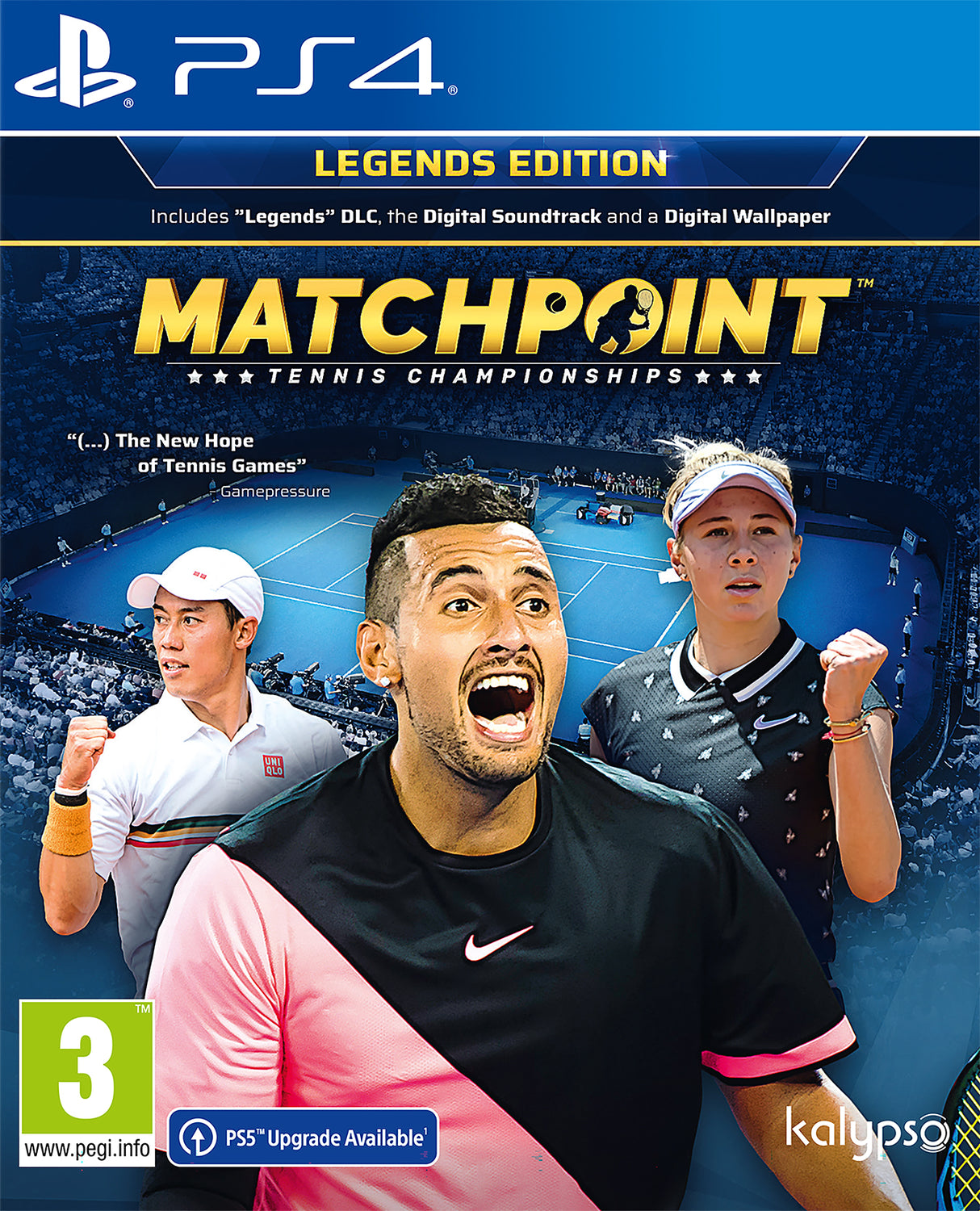 MATCHPOINT TENNIS CHAMPIONSHIP Playstation 4 Video Game