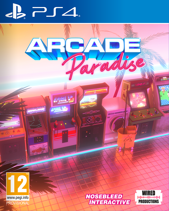 ARCADE PARADISE  Playstation 4 Video Game