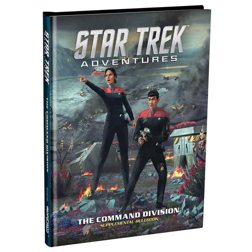 STAR TREK RPG EX COMMAND DIVIS Tabletop RPG -Star Trek Adventures - Book - Rules Expansion