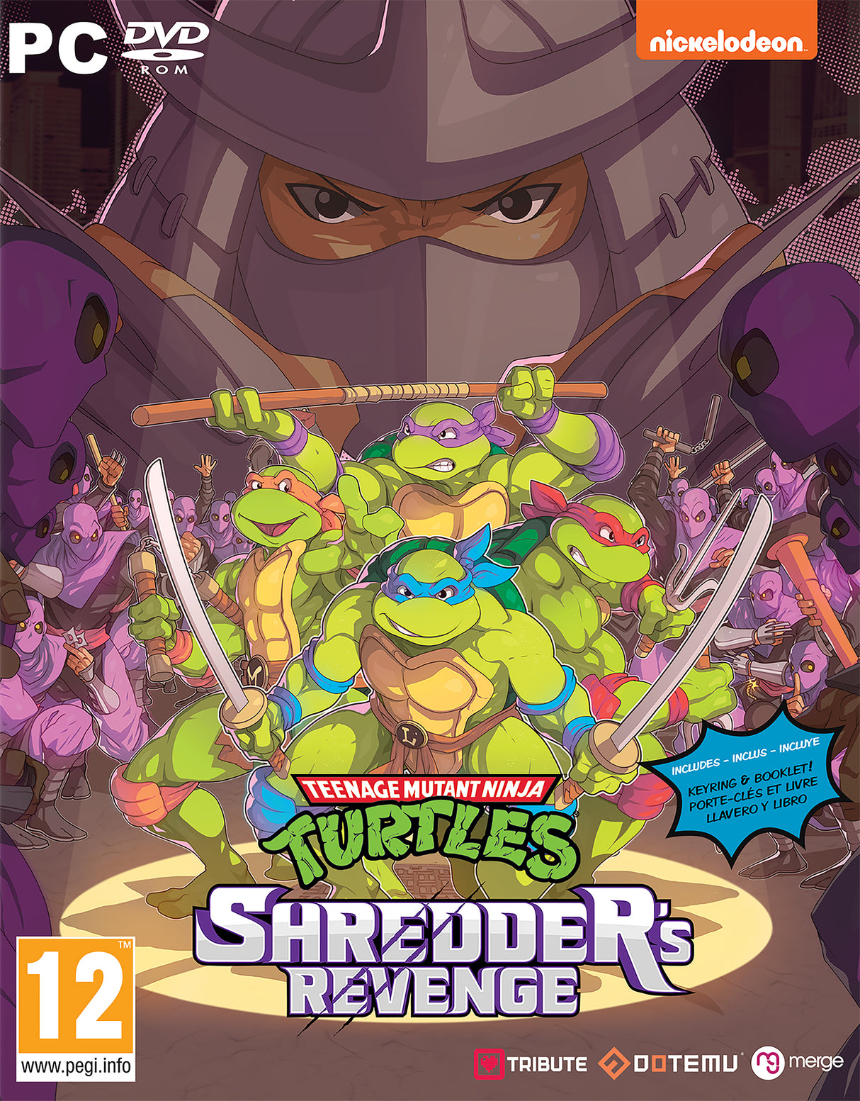 TMNT SHREDDERS REVENGE   PC Video Game