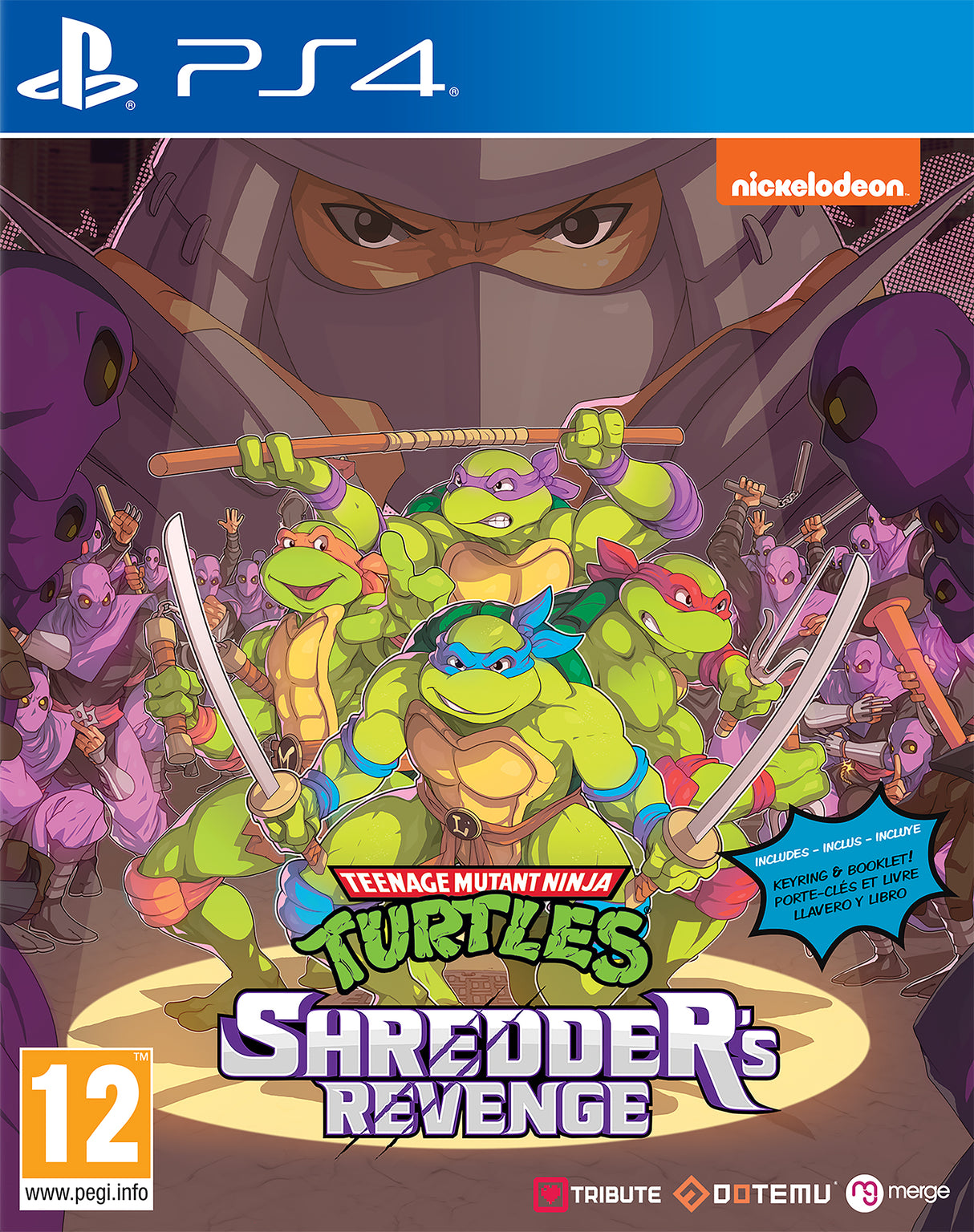 TMNT SHREDDERS REVENGE   Playstation 4 Video Game