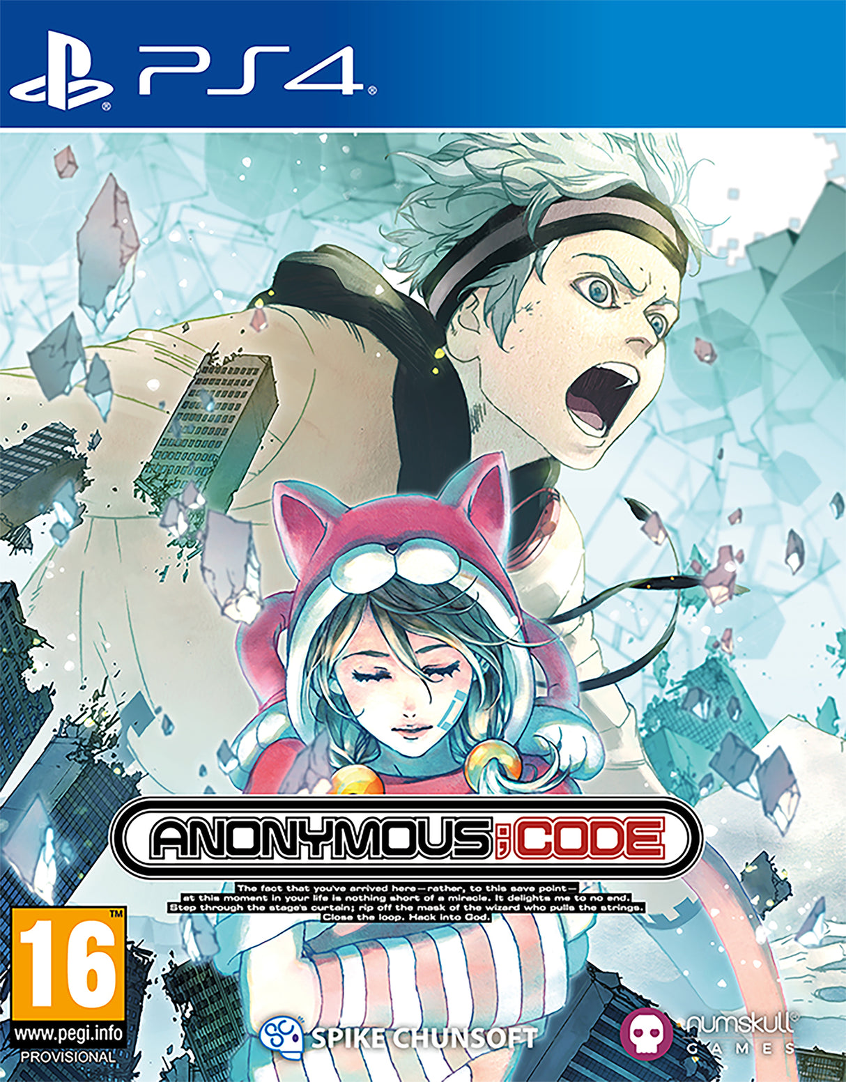 ANONYMOUS CODE STEELBOOK LE   Playstation 4 Video Game